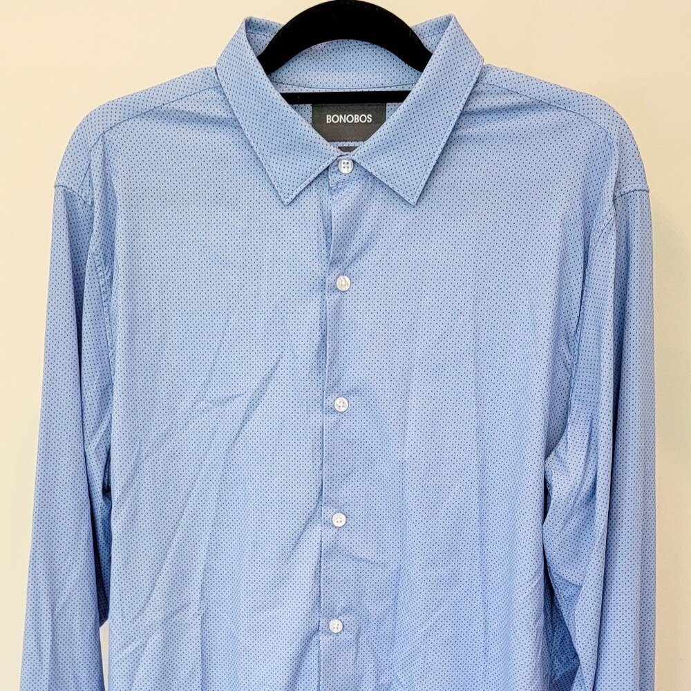 Lot of 3 Bonobos Slim Fit Business Casual Shirts - size L